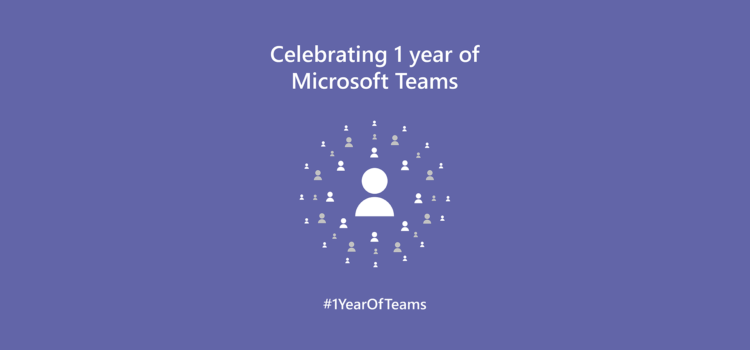 Microsoft Teams cumple 1 año… ¡y viene cargado de novedades!