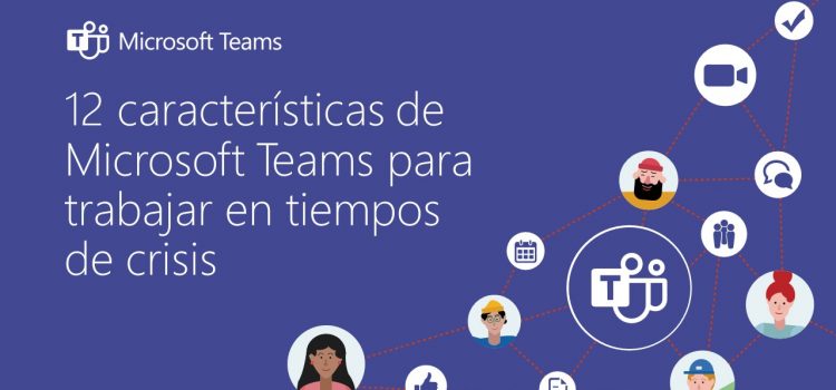 12 características de Microsoft Teams para teletrabajar en tiempos de crisis